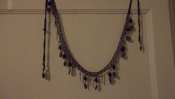 Ceinture ou sautoir en perles