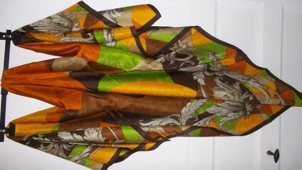 Etole en soie Balmain vintage