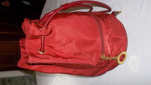 Sac sceau rouge Céline